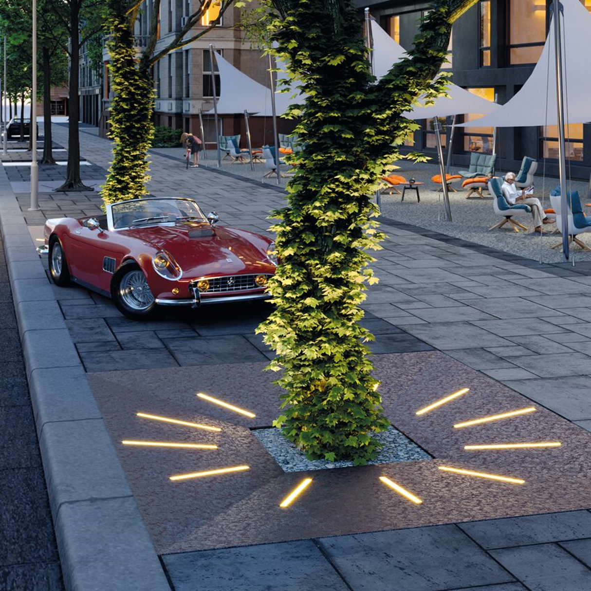 Ground Driweway Lights | Wired4signs USA