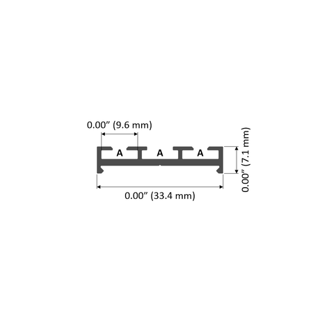 Complementary Profile ~ Model Combo30-02 - Wired4Signs USA - Buy LED lighting online