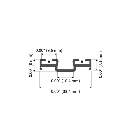 Complementary Profile ~ Model Combo30-03 - Wired4Signs USA - Buy LED lighting online