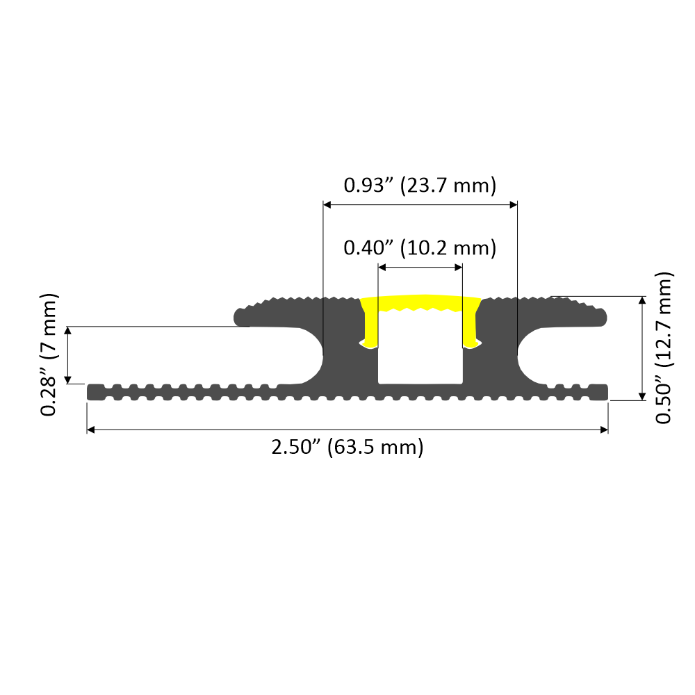 Floor Light Profile ~ Model Estambul - Wired4Signs USA - Buy LED lighting online