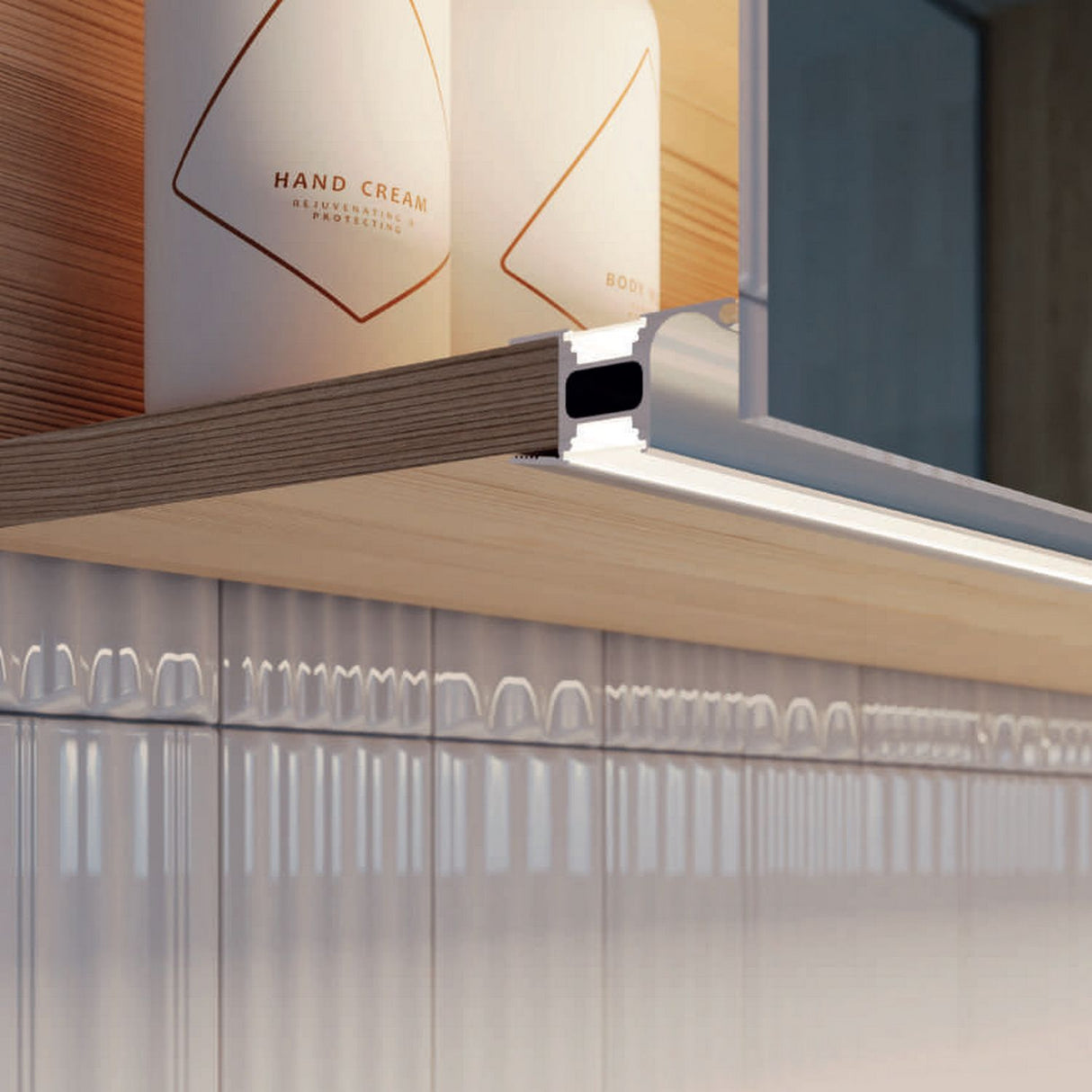 Up & Down Cabinet Shelf Lighting LED Channel ~ Handy10 | Wired4signs USA