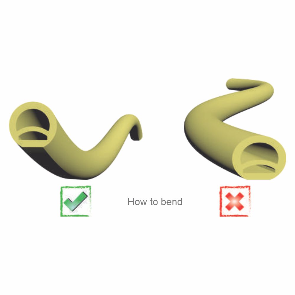 Flexible Diffuser for LED Strip ~ Model Neon Redondo XL - Wired4Signs USA - Buy LED lighting online