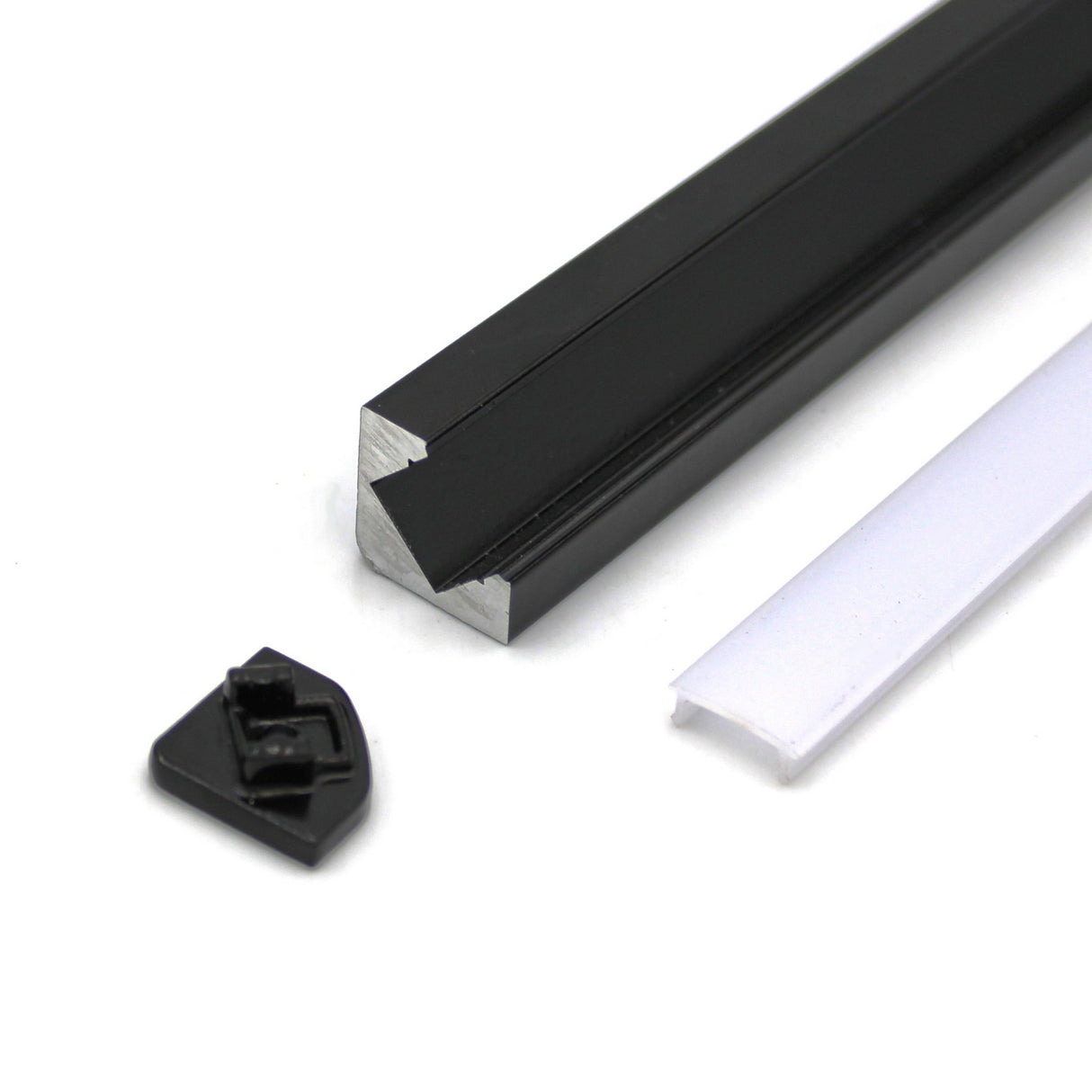 45 Degree Corner Mount LED Channel ~ Model ALU-45