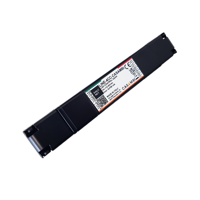 Slimline 4-Channel Constant Current LED Dimmer with Casambi ~ Model LINE-4CC-CASAMBI