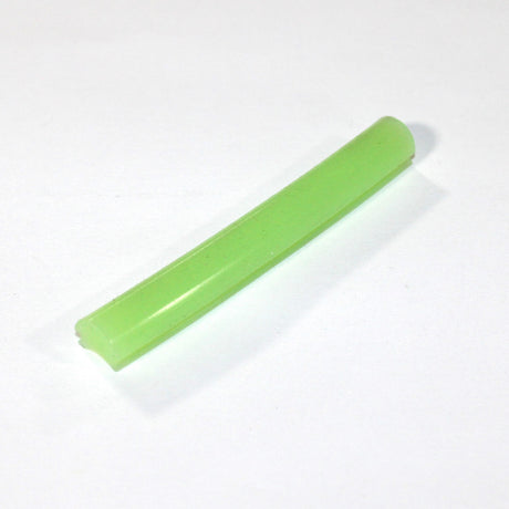 A single Marsella Flexible Color Diffuser for LED Strip—smooth, light green plastic—rests on a plain white background.