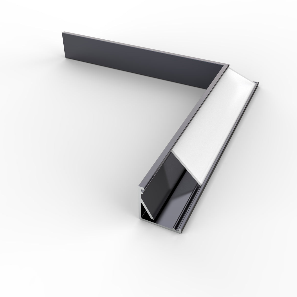 90 Degree Connector for Cabi12 Profile - Wired4Signs USA - Buy LED lighting online