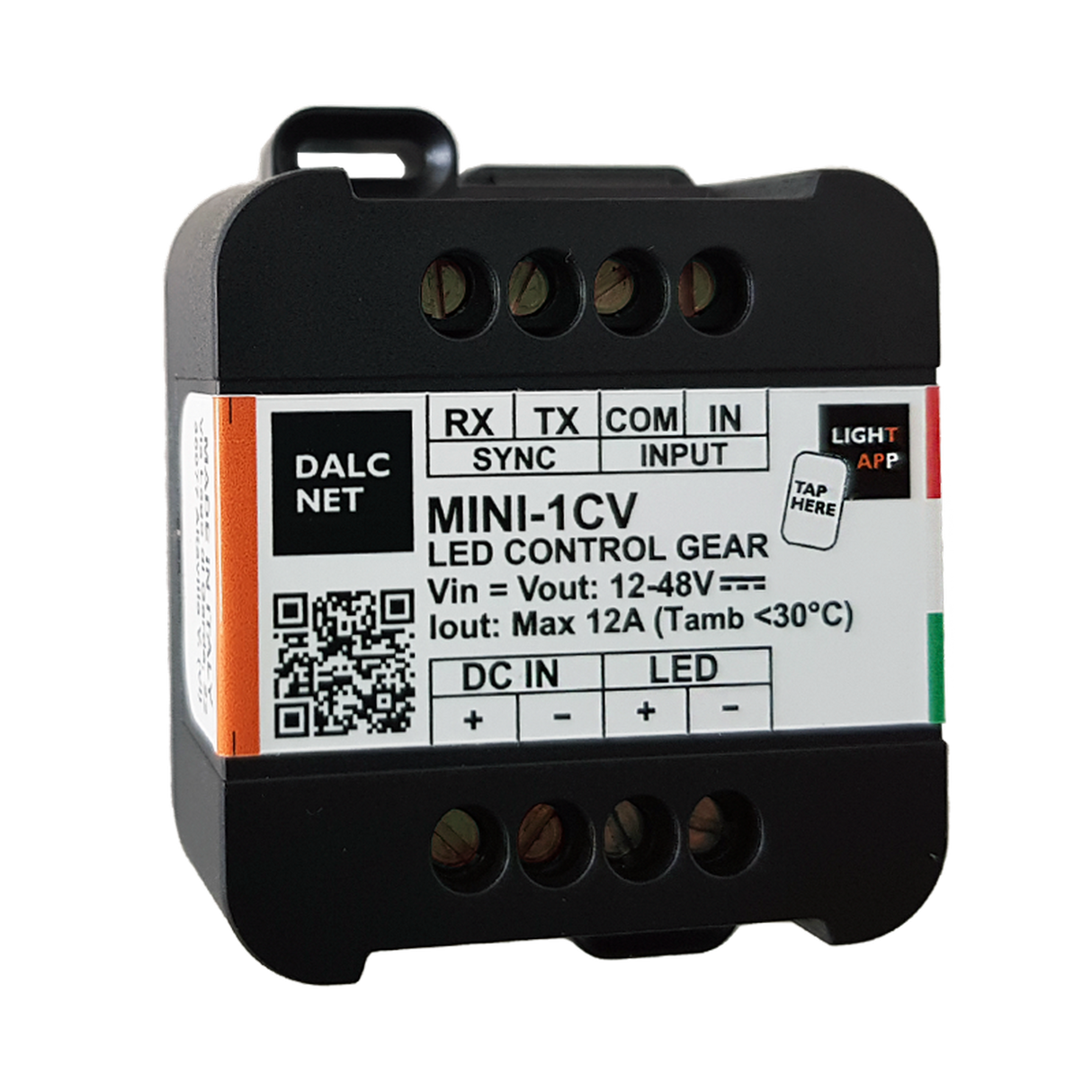 Miniature 1-Channel LED Dimmer with Push Button Control ~ Model MINI-1CV - Wired4Signs USA - Buy LED lighting online