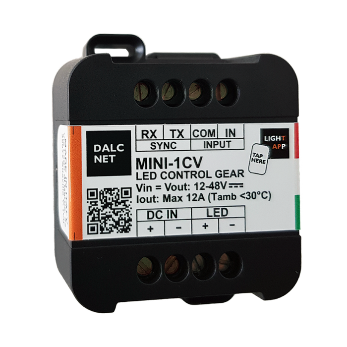 Miniature 1-Channel LED Dimmer with Push Button Control ~ Model MINI-1CV