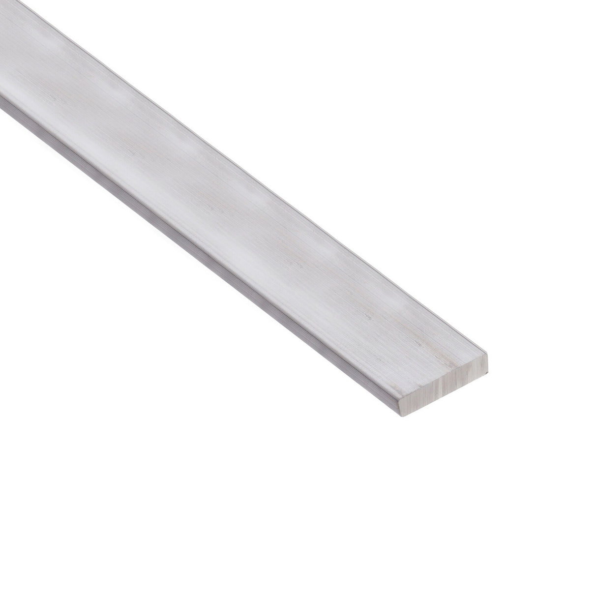 A flat, rectangular metal bar with a smooth silver finish is shown against a white background; it is the LED Mounting Plate for Ginebra Profile, designed for optimal heat dissipation.