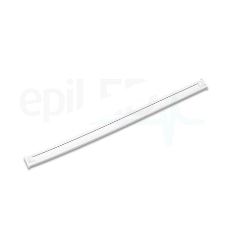 The Power Track Twist is a white, slim, curved power track with small mounting brackets at each end, shown against a plain white background.