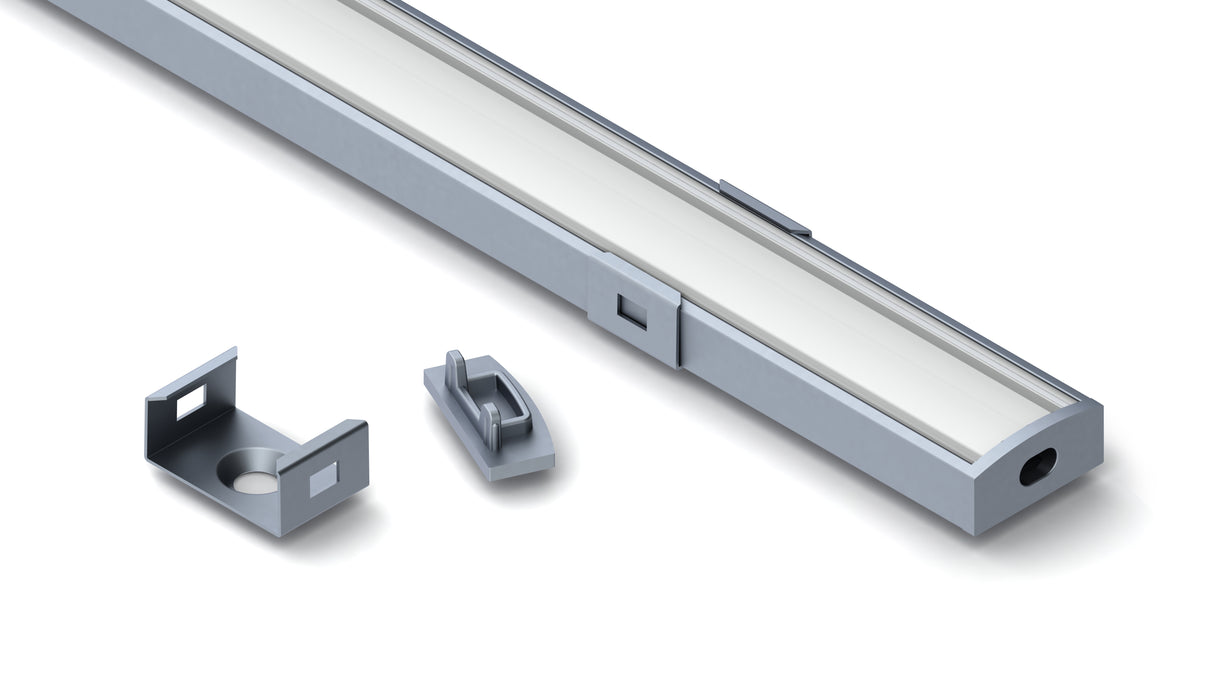Surface Mount LED Strip Channel ~ Model SL7 - Wired4Signs USA - Buy LED lighting online
