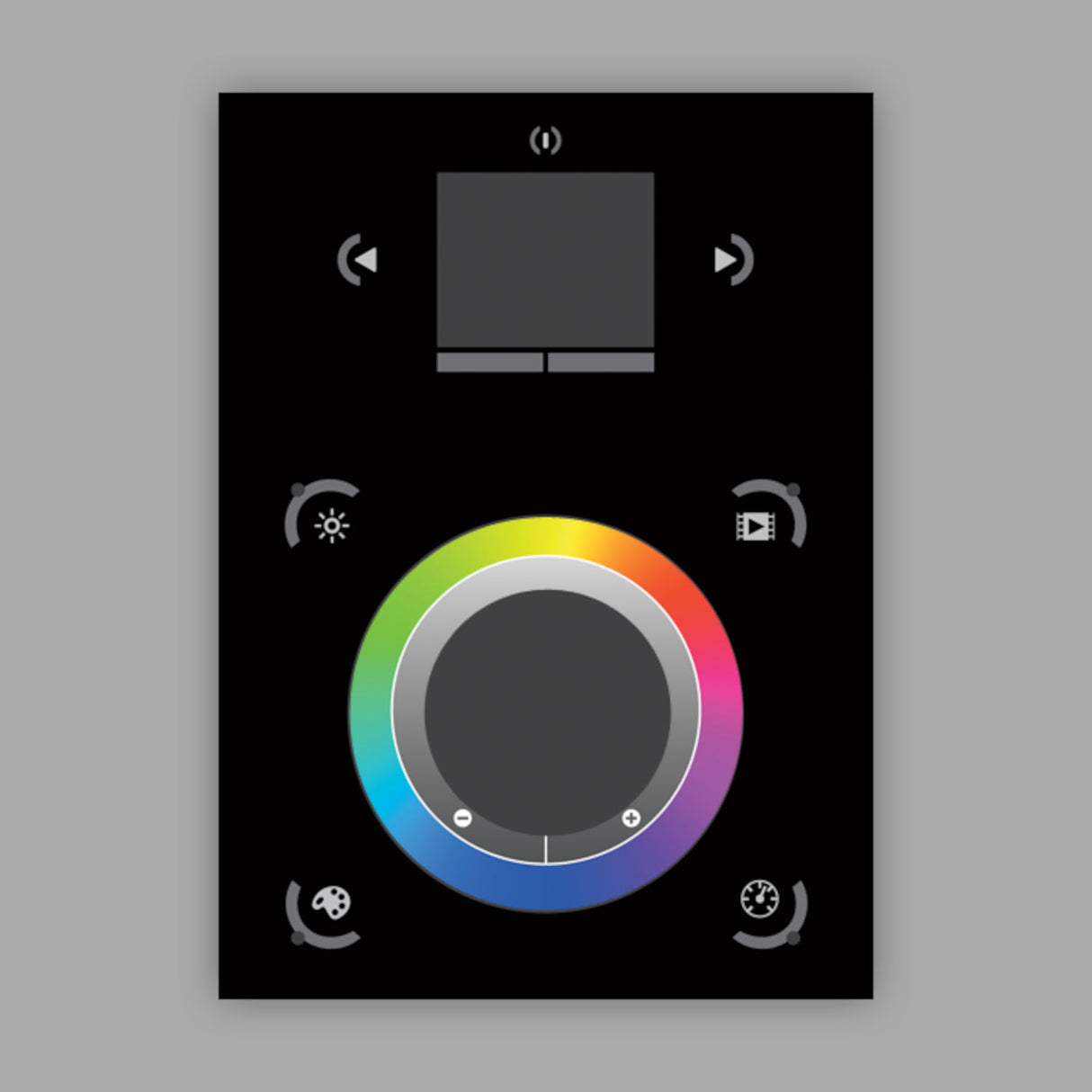 Wall-mounted Touch Sensitive DMX Lighting Controller ~ Nicolaudie STICK-DE3 - Wired4Signs USA - Buy LED lighting online
