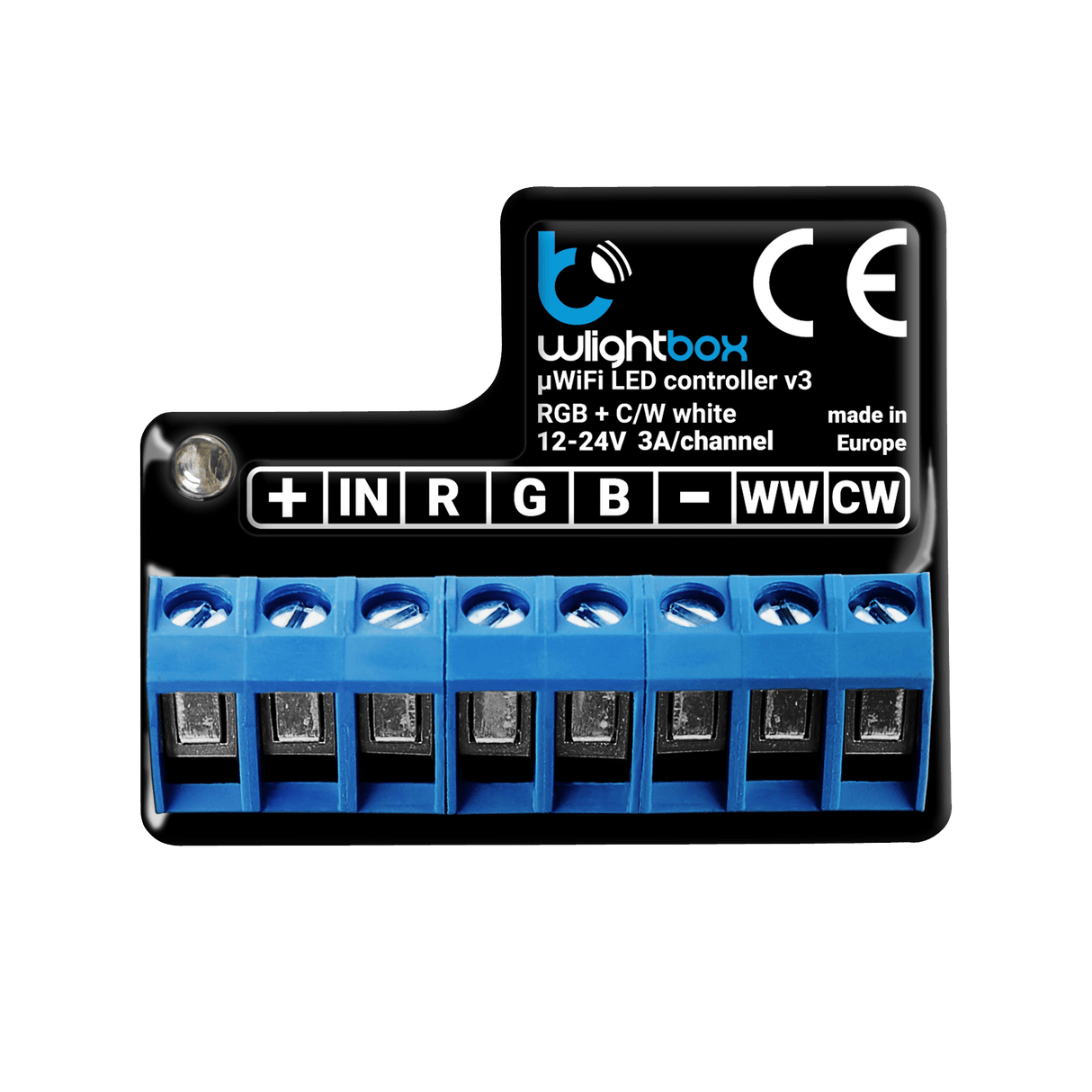 RGBW 5-Ch Wi-Fi LED Controller ~ wLightBox by BleBox | Wired4Signs USA