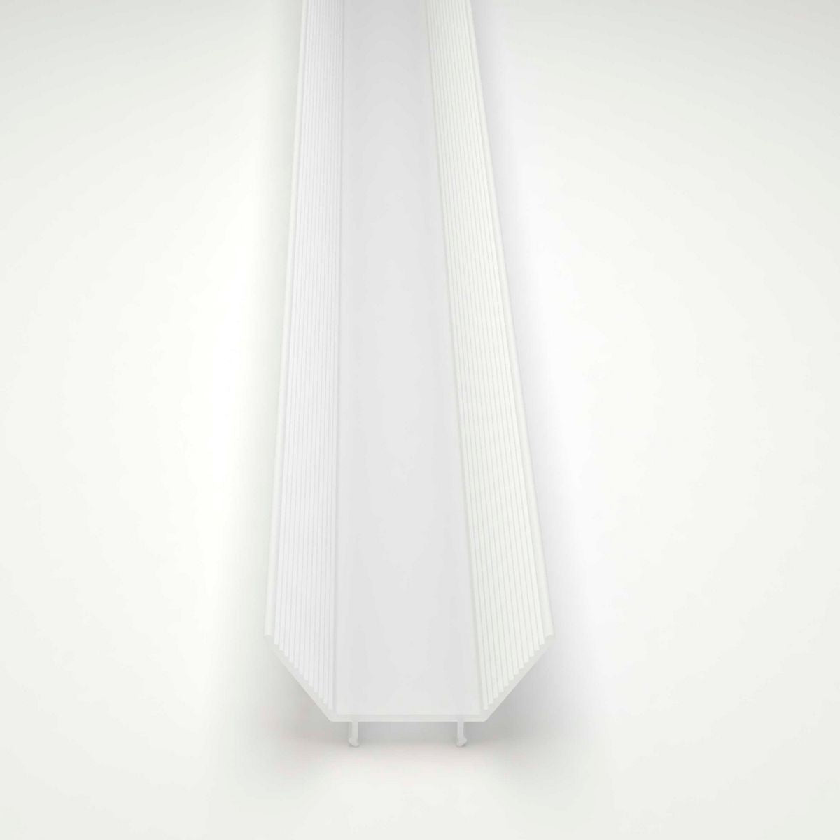 LED Diffuser with Side Wings for Easy-On XL Profiles - Wired4Signs USA - Buy LED lighting online