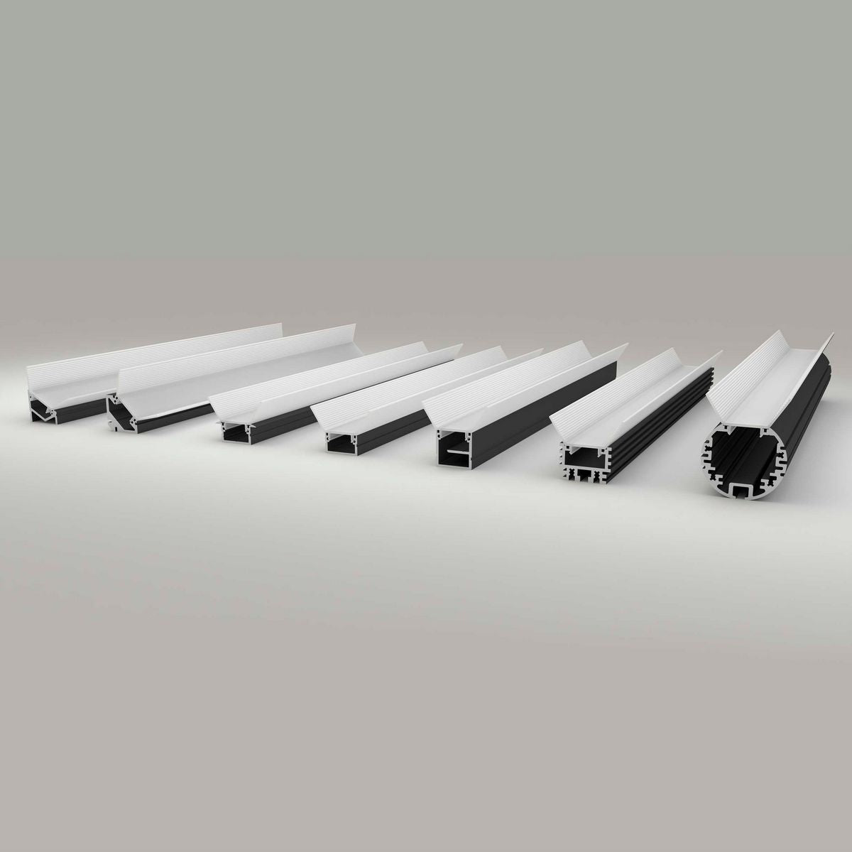 LED Diffuser with Side Wings for Easy-On XL Profiles - Wired4Signs USA - Buy LED lighting online