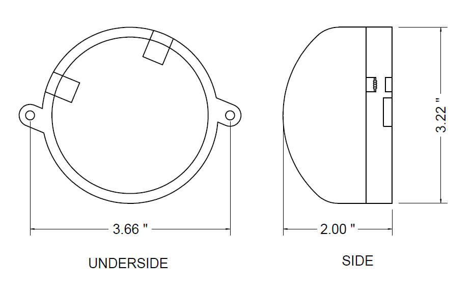 LED Module Dome Cap - Wired4Signs USA - Buy LED lighting online