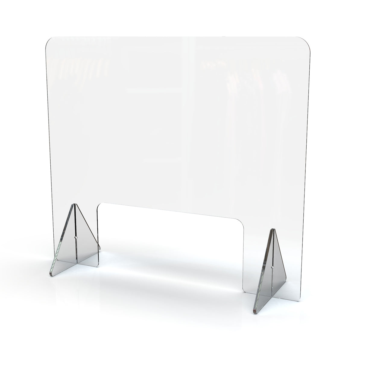 Standard Portable Plastic Sneeze Guard - Wired4Signs USA - Buy LED lighting online