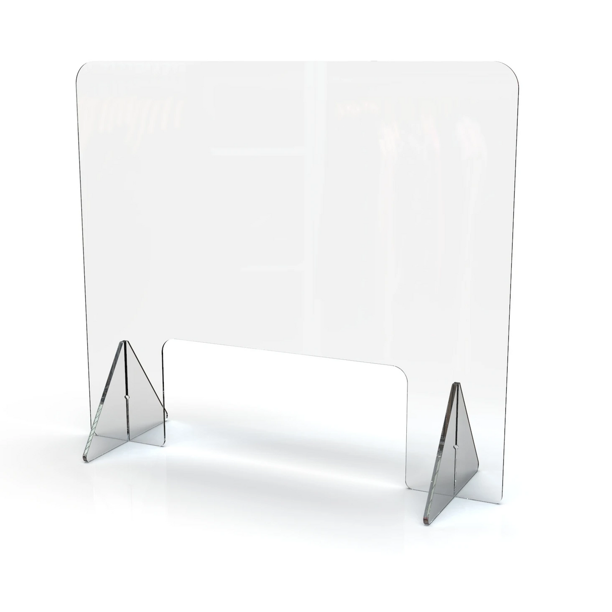 Standard Portable Plastic Sneeze Guard - Wired4Signs USA - Buy LED lighting online