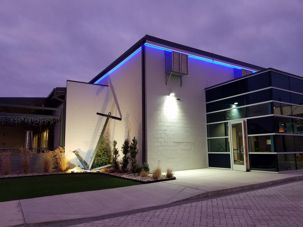 Linear LED Wall Sconce Channel ~ Model PL35S - Wired4Signs USA - Buy LED lighting online