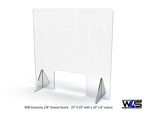 Economy 1/8" Sneeze Guard - Wired4Signs USA - Buy LED lighting online
