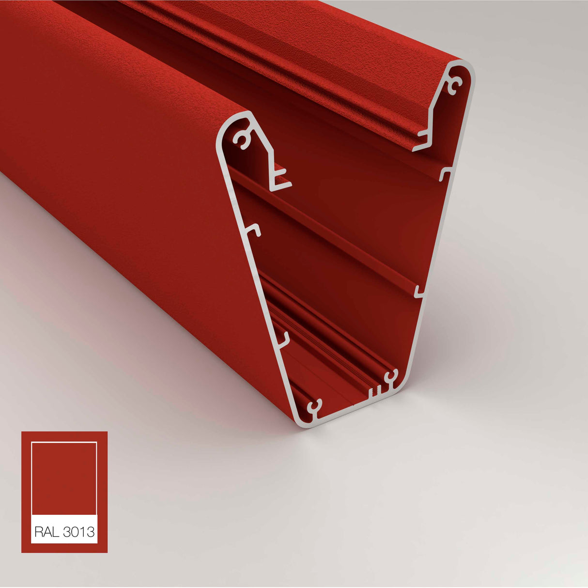 Red - Designer Pendant Light Channel ~ Model Carmen | Wired4signs USA | Contemporary Pendant Light, surface mounted light fixture, Aesthetic light fixture