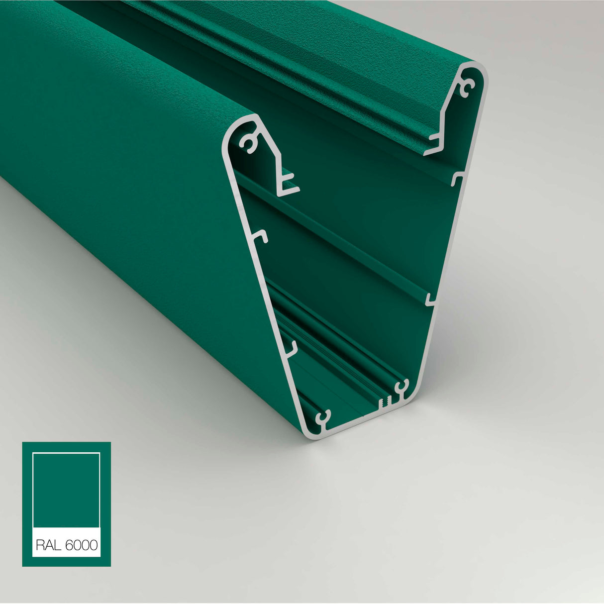 Green - Designer Pendant Light Channel ~ Model Carmen | Wired4signs USA | Contemporary Pendant Light, surface mounted light fixture, Aesthetic light fixture