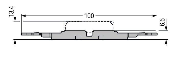 Wago 221 Series Mounting Carrier for Inline Splicing Connector - Wired4Signs USA - Buy LED lighting online