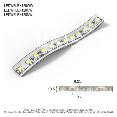 12v Constant Voltage LED Strip 3528 chip ~ Daisy Series - Wired4Signs USA - Buy LED lighting online