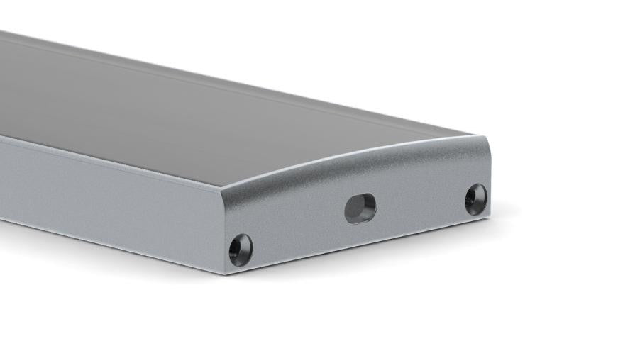 Aluminum end cap for SLW10 LED profile - Wired4Signs USA - Buy LED lighting online