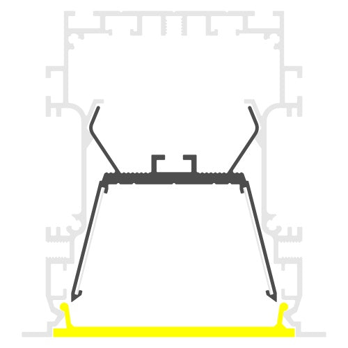 Insert Light Tray for RPL55 Profile - Wired4Signs USA - Buy LED lighting online