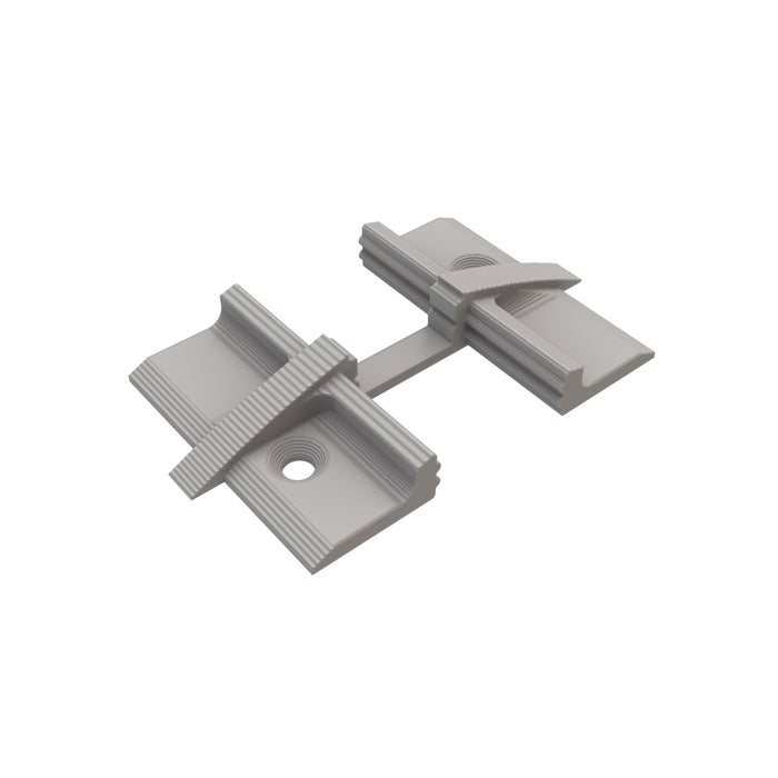 Plastic Straight Connector for Alu-Flat Profile