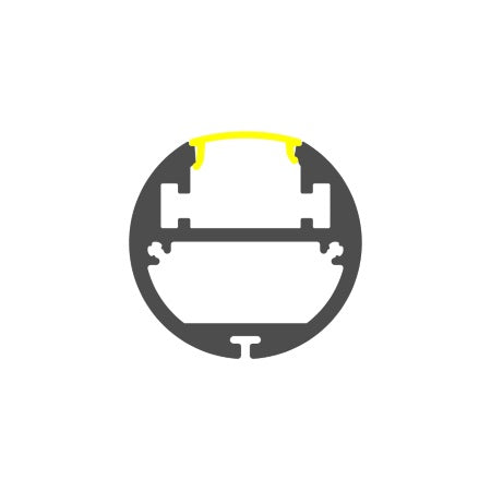 Round LED Linear Pendant ~ Model Alu-Round 38 - Wired4Signs USA - Buy LED lighting online