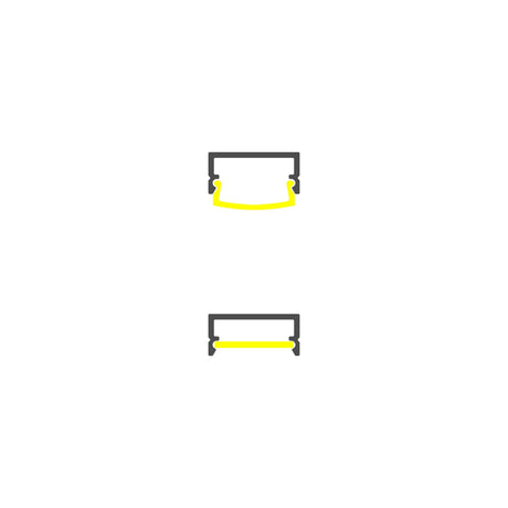 Lightweight Surface Mount LED Channel ~ Model Begton12 - Wired4Signs USA - Buy LED lighting online