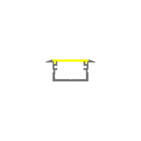 Waterproof Recessed Aluminum LED Channel ~ Model Berlin XL - Wired4Signs USA - Buy LED lighting online