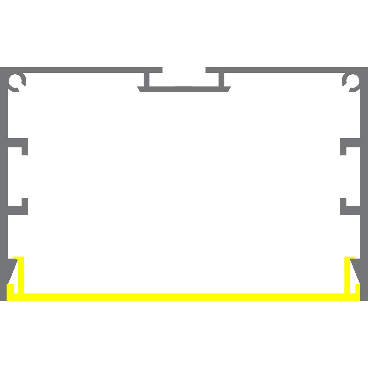 Bruselas Large LED Linear Pendant Lighting - Wired4signs USA