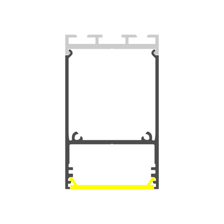 Suspended & Surface Mount LED Aluminum Channel ~ Model Combo30-01 - Wired4Signs USA - Buy LED lighting online