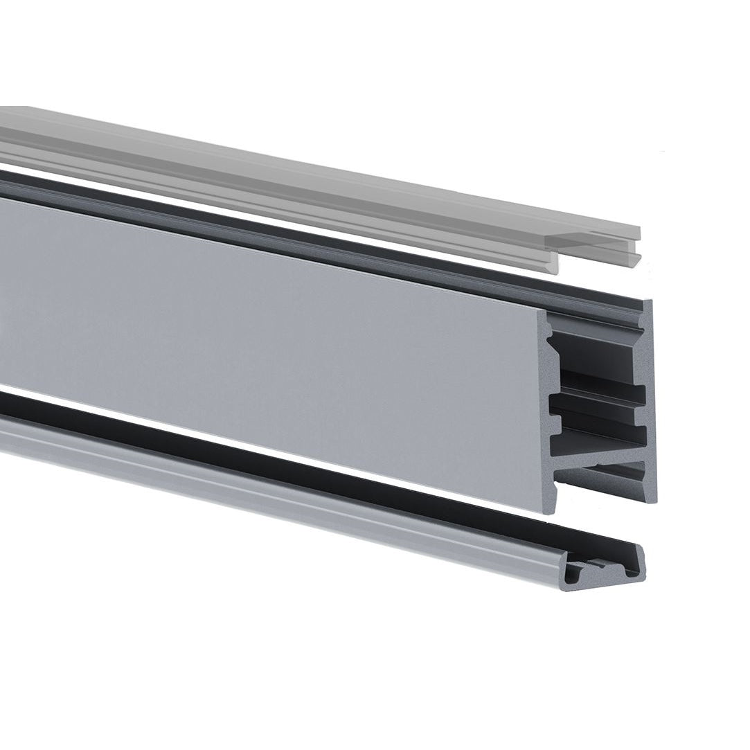 Thin Surface Mount LED Strip Channel ~ Model Alu-Swiss - Wired4Signs USA - Buy LED lighting online