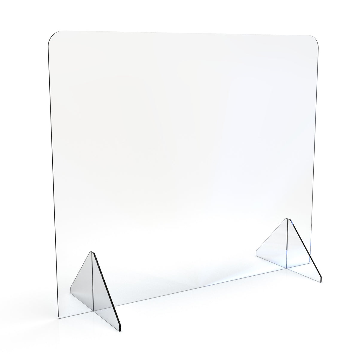 Standard Portable Plastic Sneeze Guard - Wired4Signs USA - Buy LED lighting online