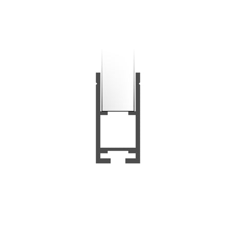 Edge-lit Acrylic Sign Base Channel ~ Model Hannover - Wired4Signs USA - Buy LED lighting online