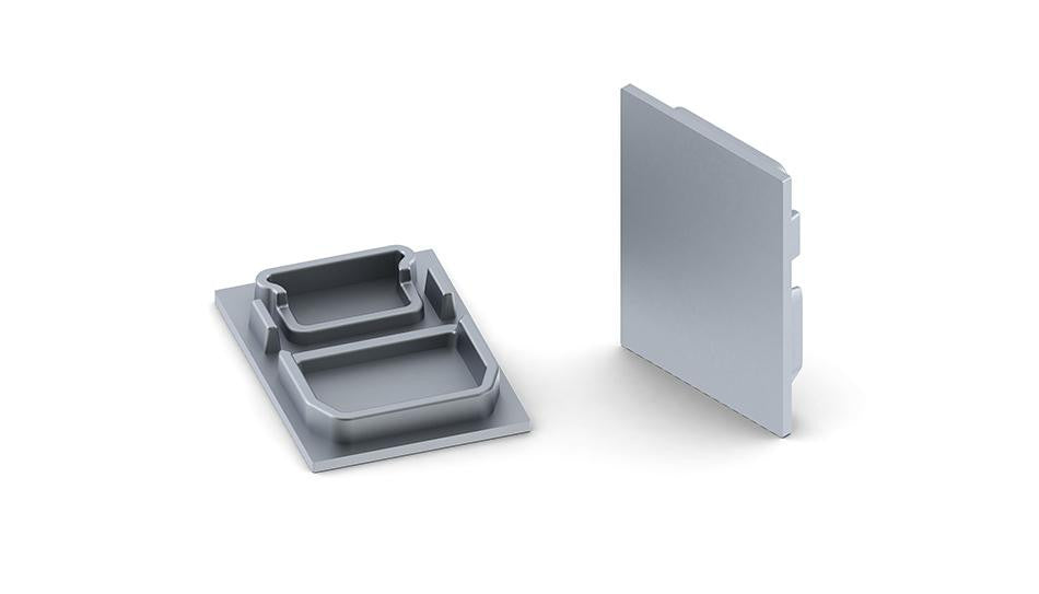 Aluminum End Cap for DPLS Profile - Wired4Signs USA - Buy LED lighting online