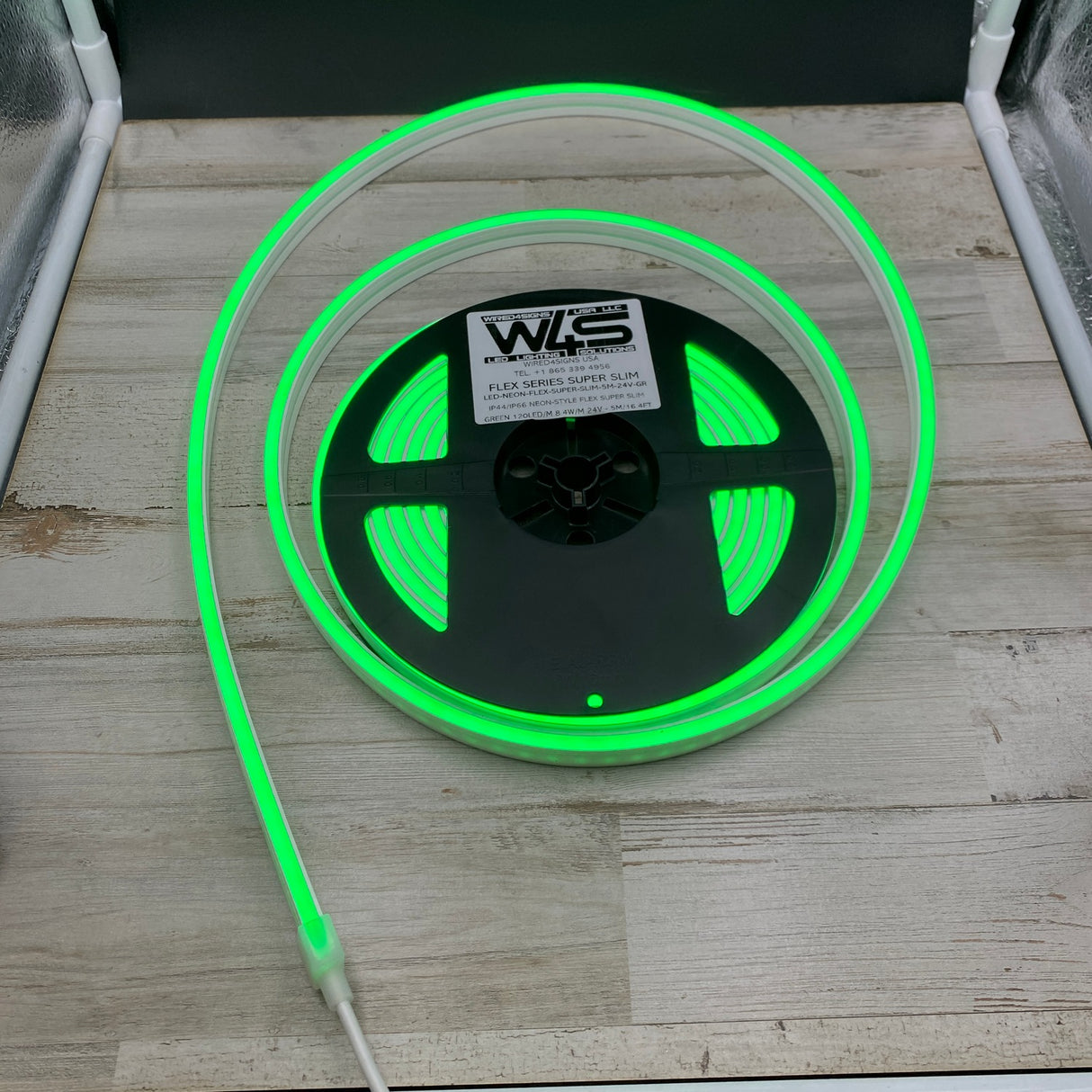 Color IP44/IP66 Neon-Style Flexible LED Light Line ~ Flex Super Slim Series - Wired4Signs USA - Buy LED lighting online