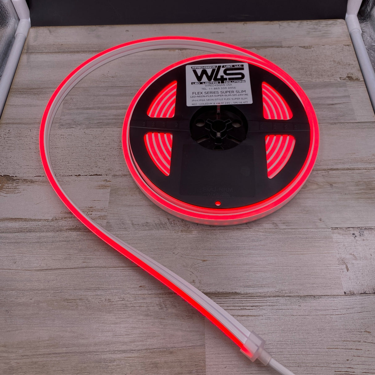 Color IP44/IP66 Neon-Style Flexible LED Light Line ~ Flex Super Slim Series - Wired4Signs USA - Buy LED lighting online