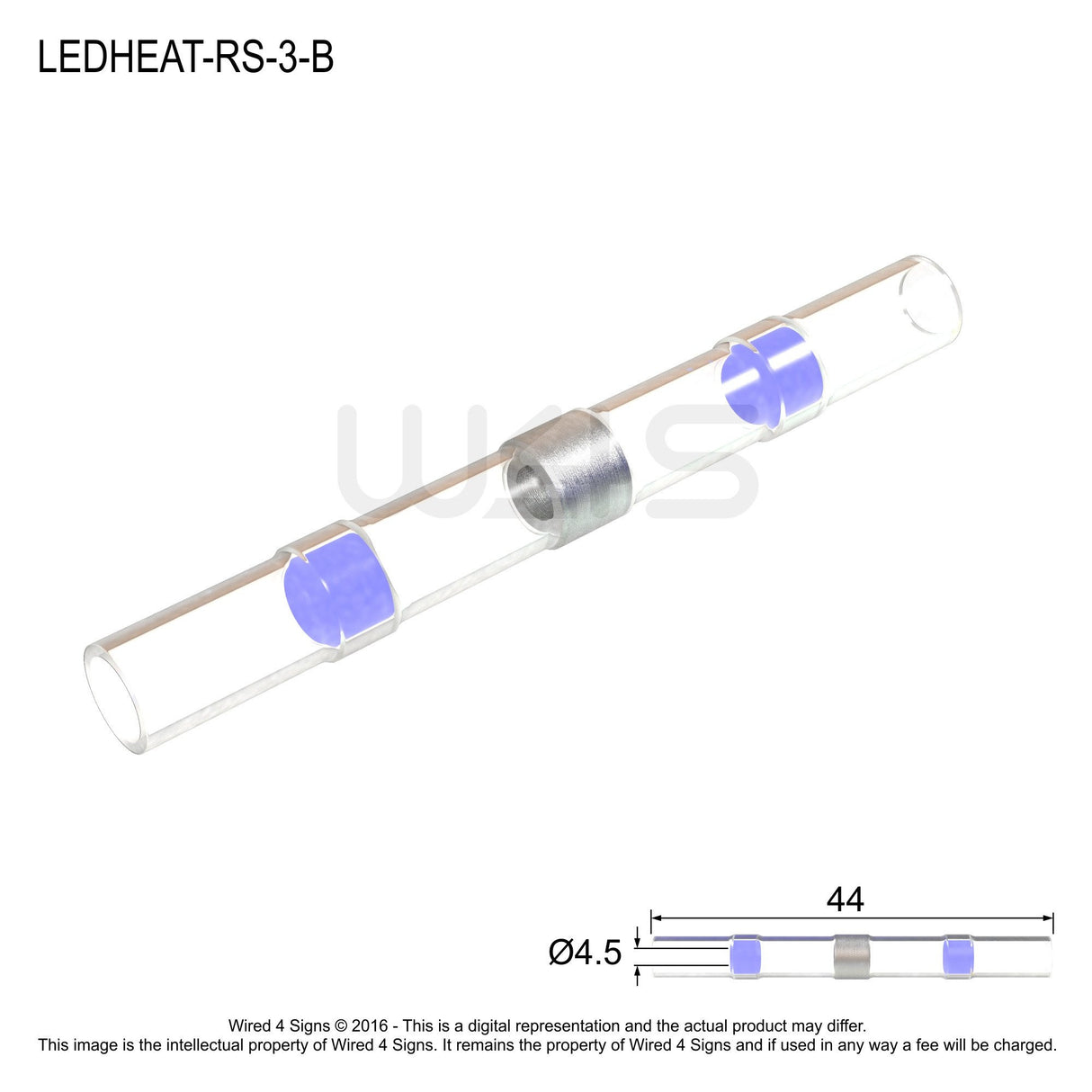 Heatshrink & Solder Connectors - Wired4Signs USA - Buy LED lighting online