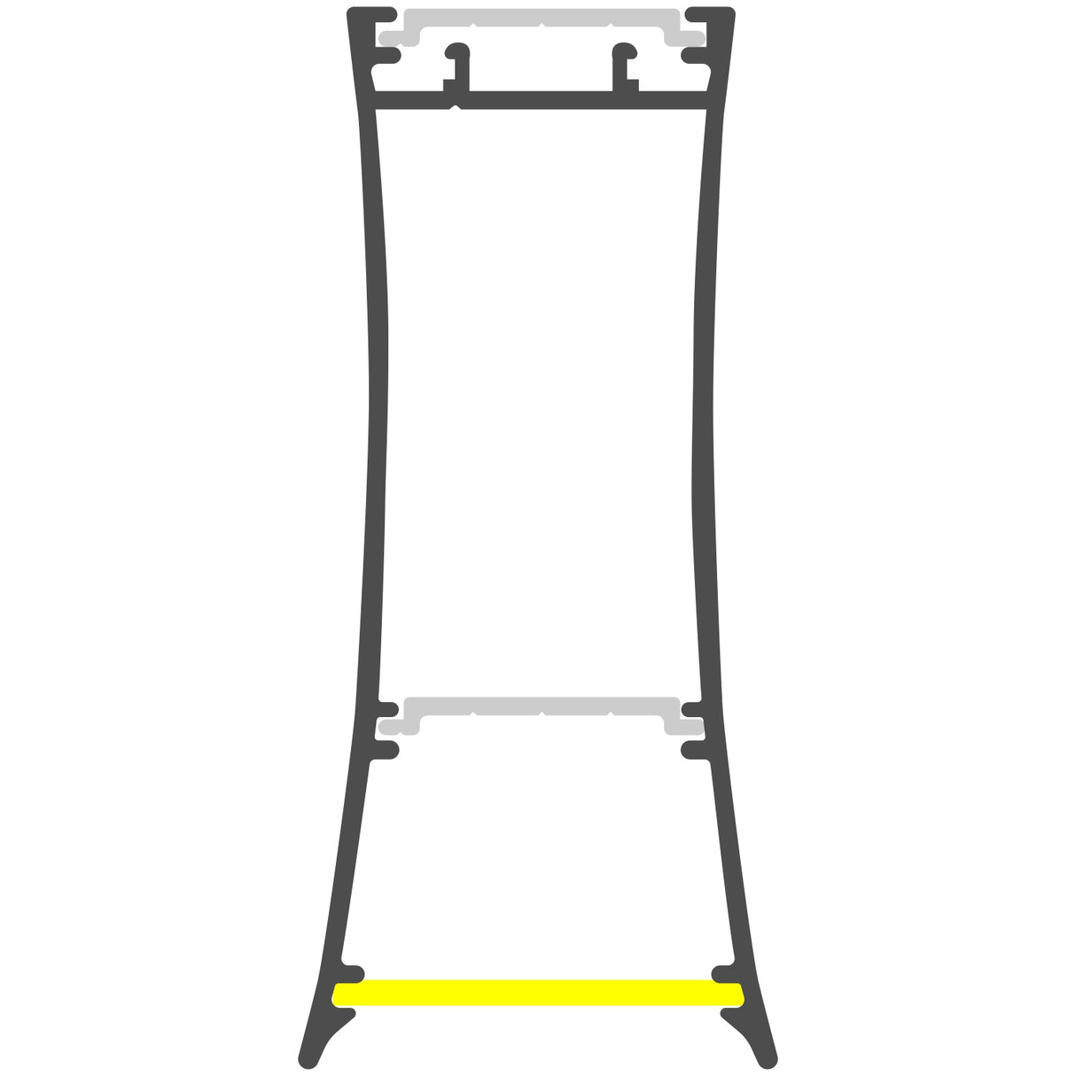 Linear Pendant LED Lighting Profile - Wired4signs USA / surface mounted light, Linear suspension lights, Flexible LED Strip, Surface Mounted Light