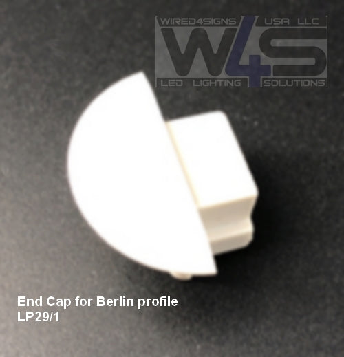 End Cap for Berlin Profile - Wired4Signs USA - Buy LED lighting online