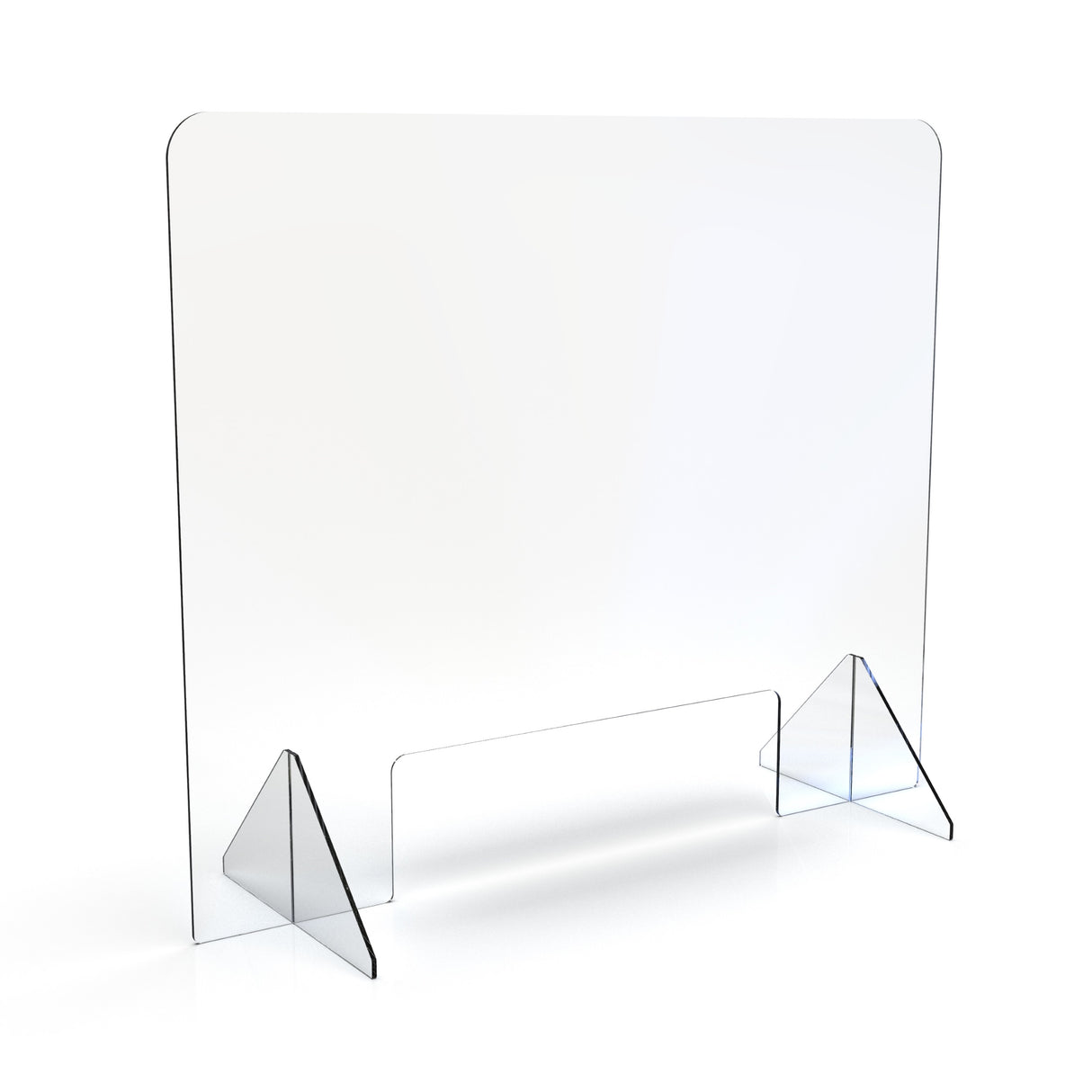 Standard Portable Plastic Sneeze Guard - Wired4Signs USA - Buy LED lighting online