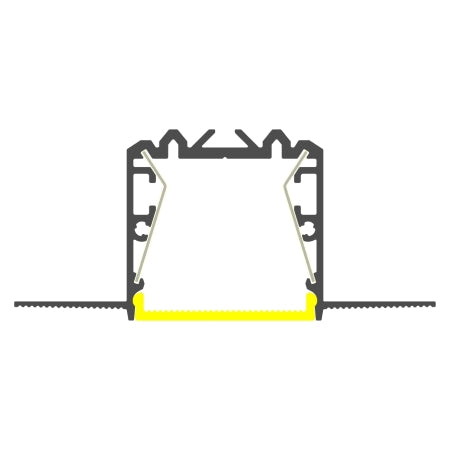 1.38" Plaster-in Trimless Drywall LED Channel ~ Model RPL35US - Wired4Signs USA - Buy LED lighting online