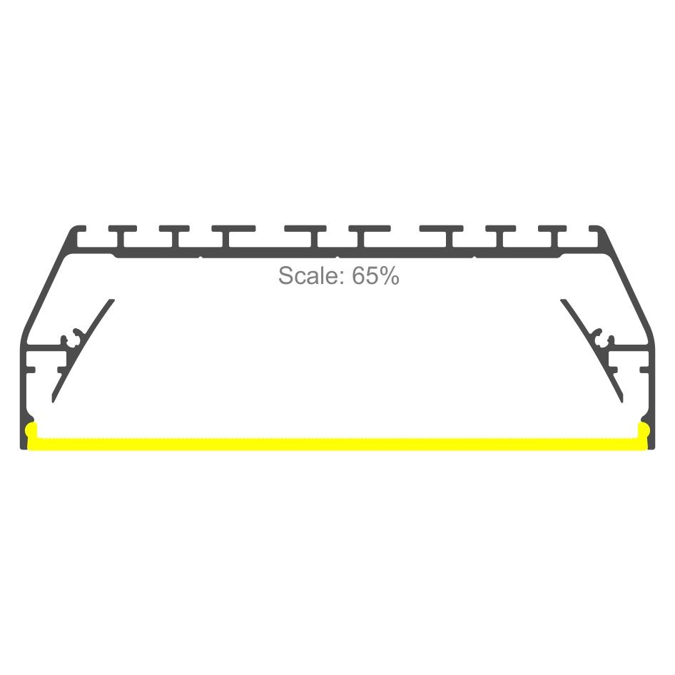 4.57" Wide LED Channel ~ Model SPLW116 - Wired4Signs USA - Buy LED lighting online