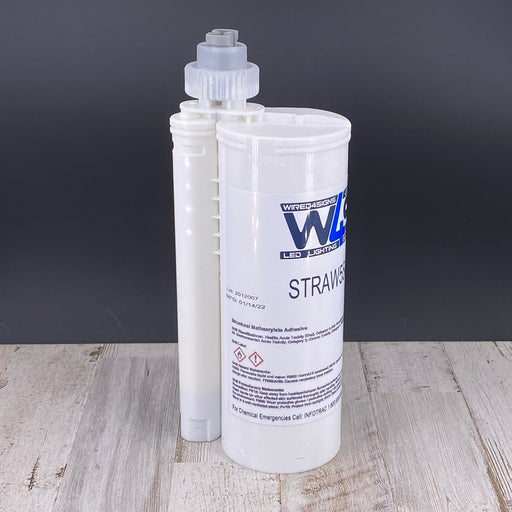 Cream 2-part Methacrylate Adhesive ~ W4S 55320 (500ml 10:1 Mix) - Wired4Signs USA - Buy LED lighting online