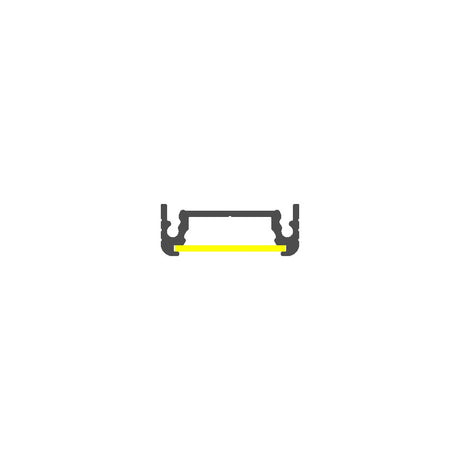 Surface LED Channel With Concealed Mounting ~ Model Surface14 - Wired4Signs USA - Buy LED lighting online